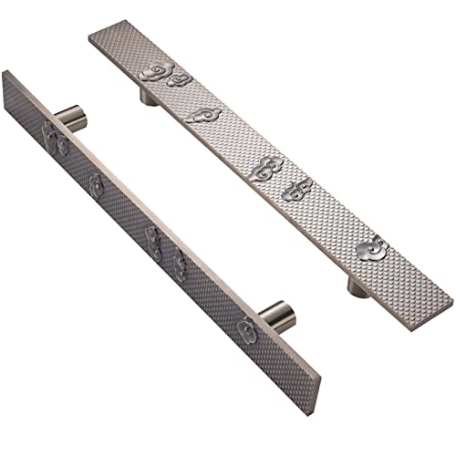 DRFGNF Tirador de Puerta de Granero Tradicional Oriental, Tirador de Puerta Antiguo Rectangular Resistente para Oficina, hogar, Tienda, Dormitorio, Cocina, Tirador Deslizante/b
