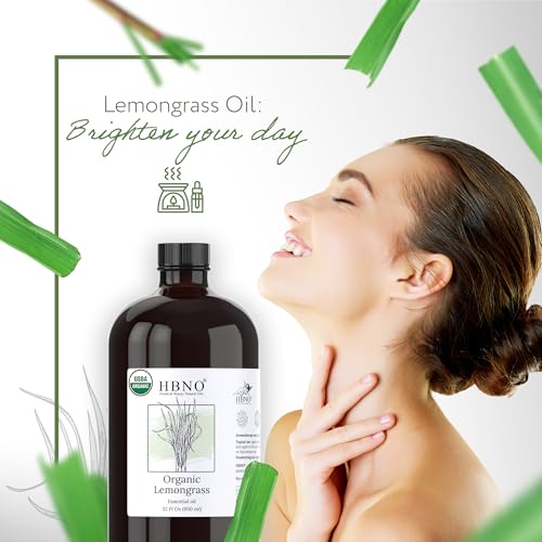 Aceite Esencial Orgánico de Hierba Limón HBNO 950ml miniatura 5
