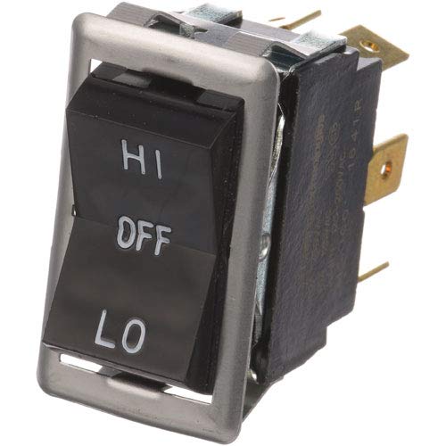 Exact FIT for Blodgett 06503 Rocker Switch 7/8 X 1-1/2 DPDT CTR-Off - Replacement Part BY MAVRIK