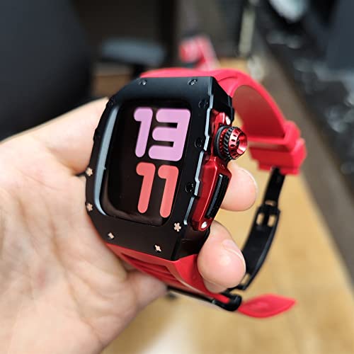 Accessoires de modification Apple Watch boîtier aluminium et bracelet iWatch 44 mm