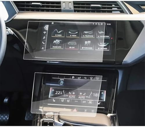 Protection d'écran anti-choc pour GPS Audi Q7 Q8 - Verre trempé ultra résistant