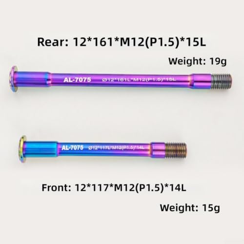 Pincho ultraligero 34 g de carretera de 12 mm para rutas de gran fondo 5