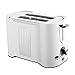Toster na 2 kromki, kompaktowe tostery ze stali nierdzewnej o bardzo szerokim otworze, automatyczny toster z funkcją rozmrażania/podgrzewania/anulowania, wyjmowana tacka na okruchy, 850W,B