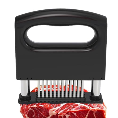 Genérico Ago per carne sciolto, ago per bistecca - Addolcitore per aghi a mano | Strumento da cucina a 48 spille per carne, addolcitore in acciaio inox per ammorbidire carne di Re, Turke