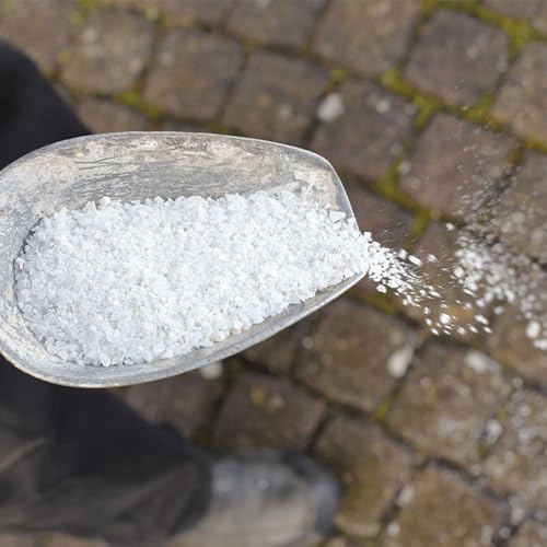 25KG Bag Winter Shield's Rock Salt for Keeping DRIVEWAYS and Paths Clear of ICE/Snow (Packaging May Vary)