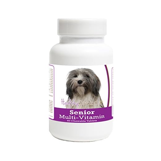 Healthy Breeds Tibetan Terrier Senior Dog Multivitamin Tablets 60 Count