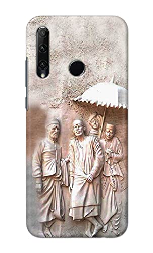 Image of PRINTFIDAA Printed Hard Back Cover Case for Honor 20i | Huawei P Smart+ Plus 2019 | Honor 10i Back Cover (Sai Baba) -1803