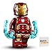 LEGO Superheroes: Iron Man Silver Hexagon on Chest and Power Blasts