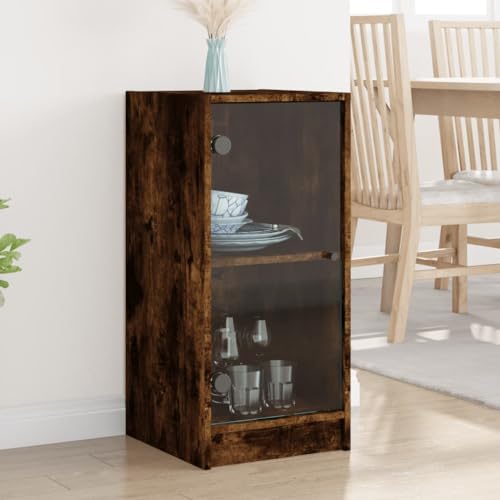 Questo mobile laterale, caratterizzato da un design senza tempo, è pensato per essere un'eccellente aggiunta alla vostra casa. Materiale resistente: Il legno ingegnerizzato è di una qualità eccezionale e presenta una superficie liscia. È caratterizzato da robustezza, stabilità e resistenza all'umidità.Ampio spazio portaoggetti: La credenza offre un ampio spazio di conservazione per riporre i vostri oggetti di uso quotidiano, tenendoli in ordine e a portata di mano.