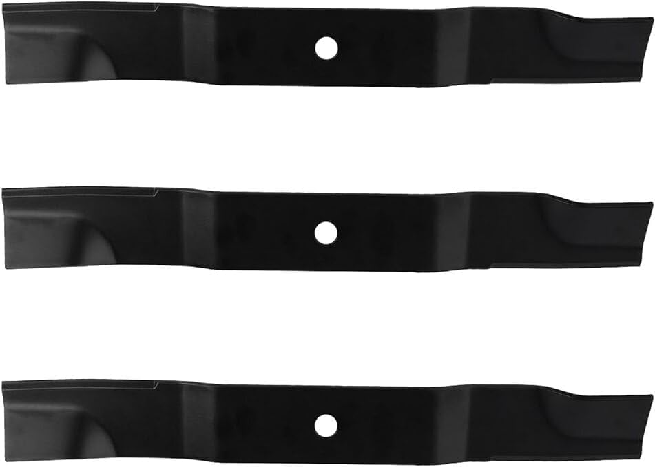 04771200 18" Lawn Mower Blades Compatible with Gravely 52" Deck Lawn Mower Blades ZT X, ZT XL, fit for ARIENS IKON X, IKON XL Series, Ariens IKON X, XL 52" Zero Turn Lawn Mower Blade（3 Pack）