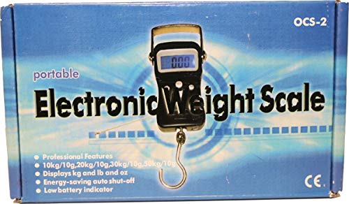 Digital Hanging Scale 110lb Black