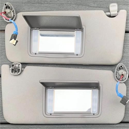 Pare-soleil voiture 83280-TC0-H91ZB pour Accord 2008-2012 gris gauche droit avec lampe