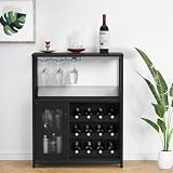 STRUCTURE ROBUSTE : Ce buffet est fabriqué en MDF imperméable avec des pieds en fer antirouille. Sa structure stable garantit durabilité et facilité d'entretien – un simple chiffon humide suffit pour le nettoyer.