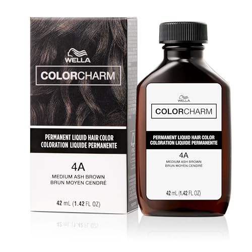 Image of WELLA Color Charm Permanent Liquid Hair Color for Gray Coverage, Brown