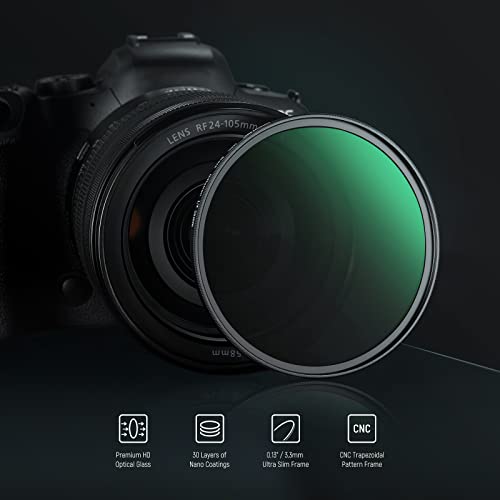 NEEWER 2 Pcs 58mm Black Diffusion Lens Filter Kit - Image 2