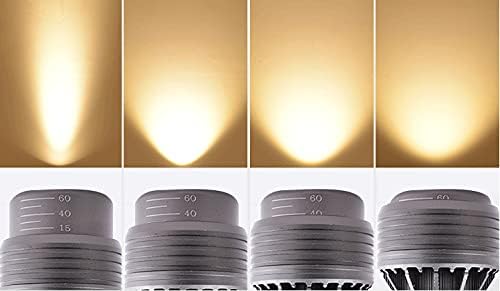 Miniatura 7 de Par20 PAR16 - Bombilla LED de luz ajustable multiángulo de 15-60, E26, base media, lámpara empotrable de techo I 9W para exhibición de arte,