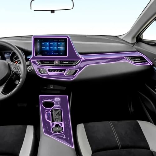 Film protection console Toyota Izoa pour garder un habitacle neuf au quotidien