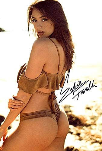 Amazon Co Jp セリーヌ ファラク 直筆サインフォト 写真 Celine Farach ホビー 通販