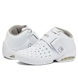 AND1 Chosen One Herren Basketballschuhe Sneakers Indoor Outdoor Street Court 40 bis 50, Weiß/Silbergrau, 13.5 Women/12 Men
