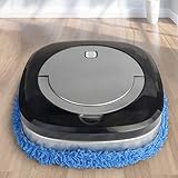 [Navigazione efficiente per spazi ristretti] Il design compatto rende facile per il robot mop navigare intorno a mobili e ostacoli nella tua casa.