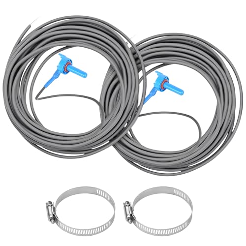 520272 Pool Temperature Sensor Thermistor Air/Water/Solar Replacement Kit for Pentair Jandy Pool/Spa Heater System Temperature Sensor 20 Feet Cable 2 Pack