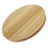 Housoutil Drehteller Kunststoff 25cm Drehbare Ablage für Blumensträuße und Bonsai Verschleißfest und Oxidationsbeständig Kompakt für Garten und Floristikbedarf