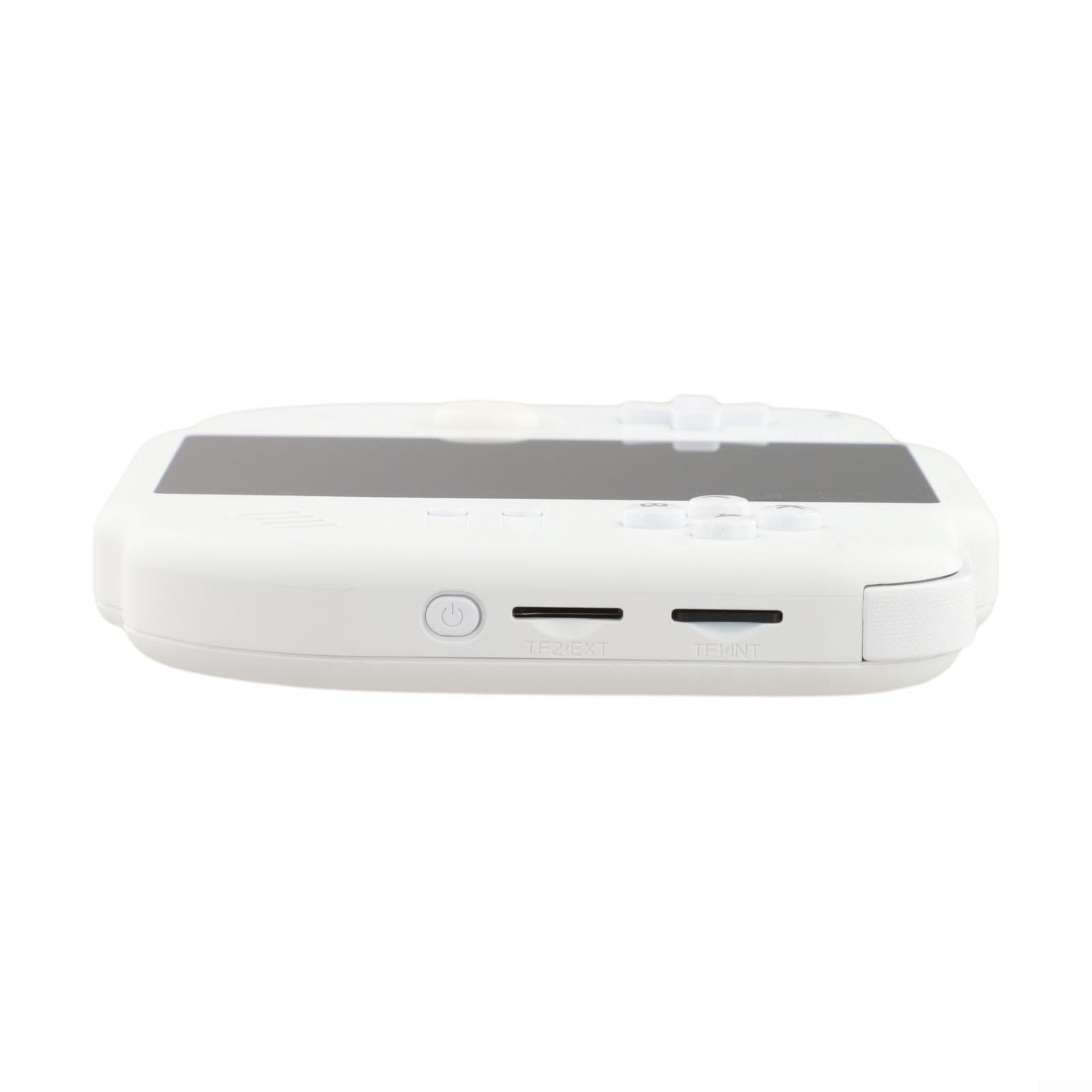 Mini 40 dispositivo di gioco portatile con touch screen da 4,0 pollici, supporto emulatore retrò, per doppio sistema, scheda TF da 2 GB e 64 G (bianco)
