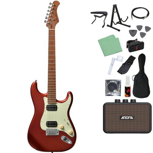 Amazon.co.jp: Bacchus BST-3-RSM/M Electric Guitar Beginner, 14