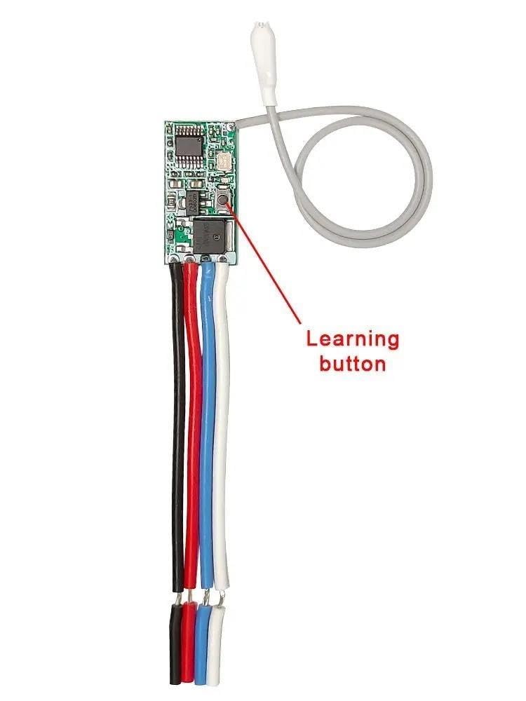 Module récepteur de commutateur de télécommande sans fil 433 MHz