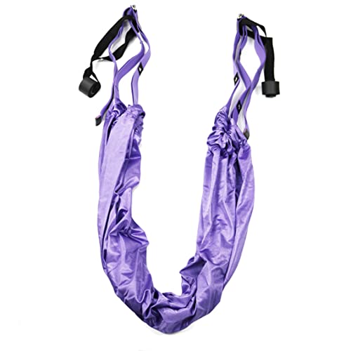 Sangle de yoga contre mal de dos et raideur jambe splits