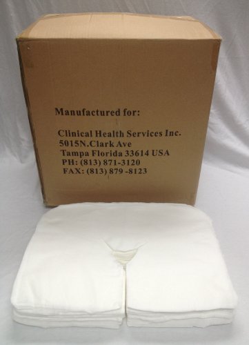 Therabuilt Disposable Headrest Covers, Master Case of 1000pcs