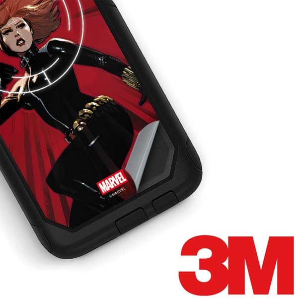 Skinit Decal Phone Skin Compatible with Google Pixel 6 - Officially Licensed Marvel Black Widow Running Design