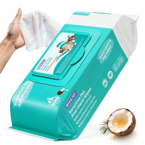 HICC PET Rear-End & External Anal Area Cleaning Deodorizing Wipes