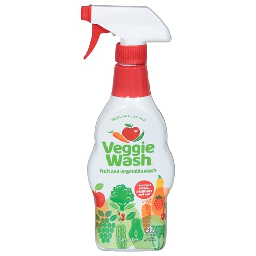 Veg​gie Wash Fruit & Vegetable Wash 16 oz (Pack of 6)