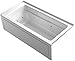 KOHLER K-1949-RA-G9 Archer Exocyclic 66-Inch x 32-Inch Alcove Whirlpool Bath with Integral Apron, Tile Flange and Right-Hand Drain, Sandbar
