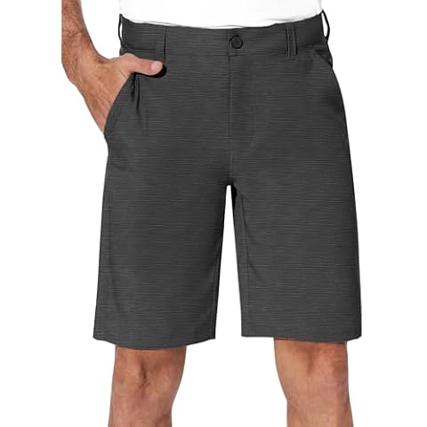 PULI Men's Golf Shorts 10 Inch Cover