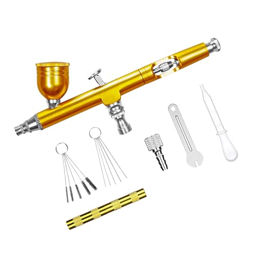 Aérographe double action 0.3mm à grande capacité pour décors précis - 6