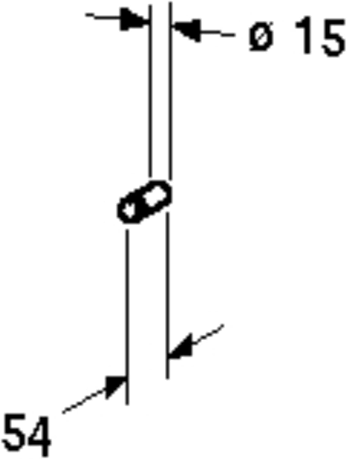 Duravit D-Code Towel Hooks Chrome