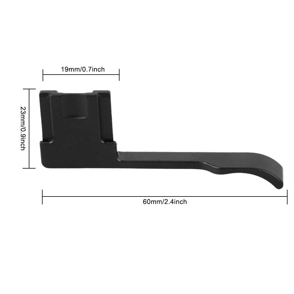 JJC Metalen Hot Schoen Duimen Up Grip voor Ricoh GR III GR IIIx GR3