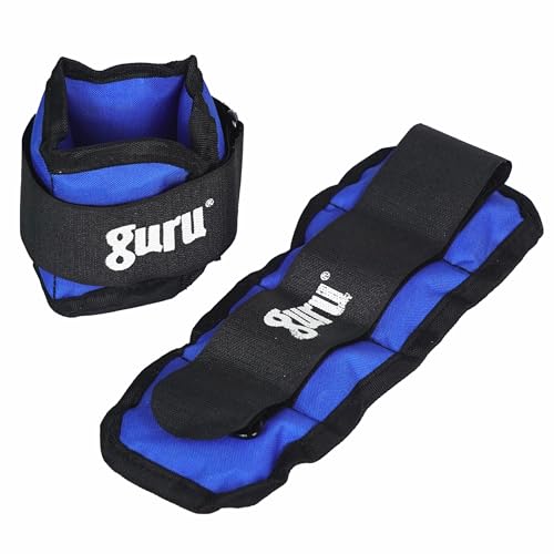 Image of GURU Ankle Weights Pack of 2 Pieces, Wrist Strap For Gym Ankle Weight Cuff For Men & Women For Training, Workout