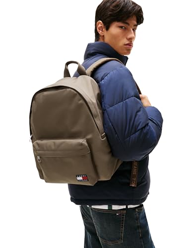 Tommy Jeans Men's Essential Daily Backpack with Adjustable Straps, Velvet Brown, One Size2
