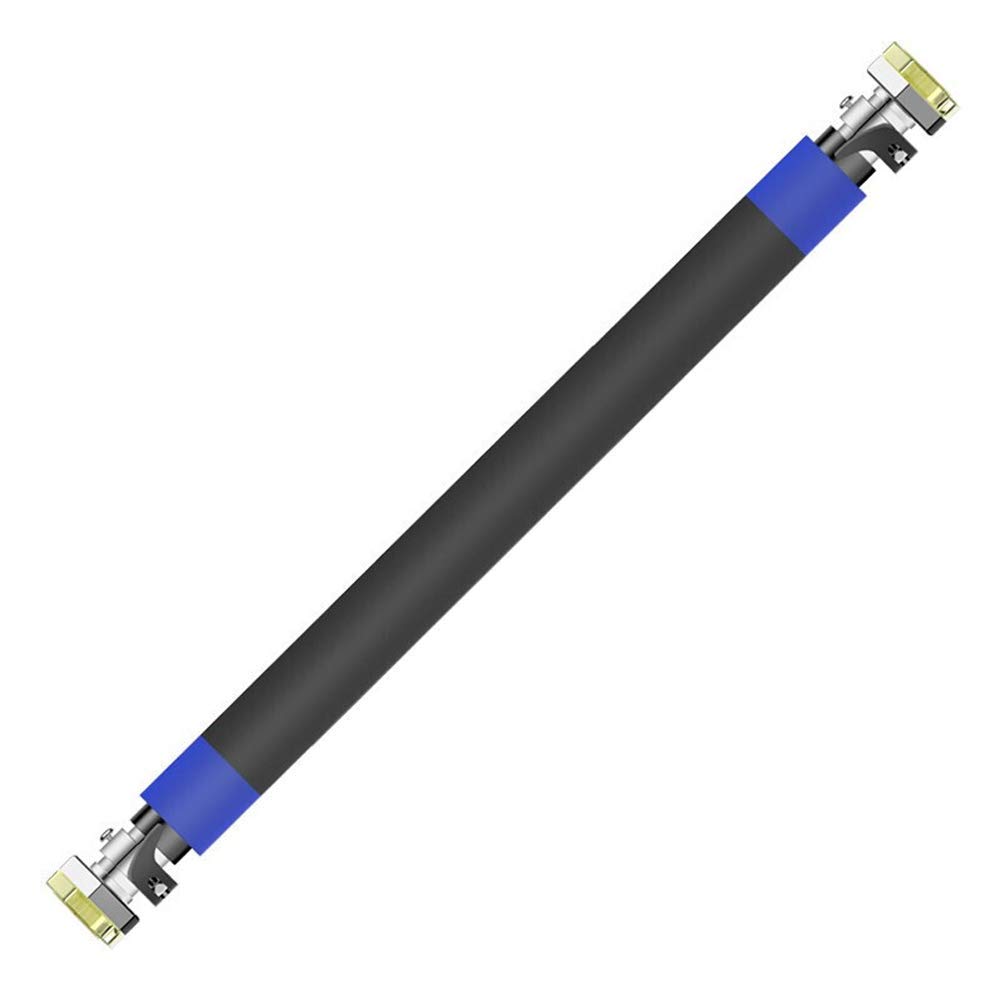 QUSYZD Pull Up Bars Horizontal Bar Indoor Door Punch-Free Multifunctional Pull-Up Boom Fitness Home Equipment,Blue-L