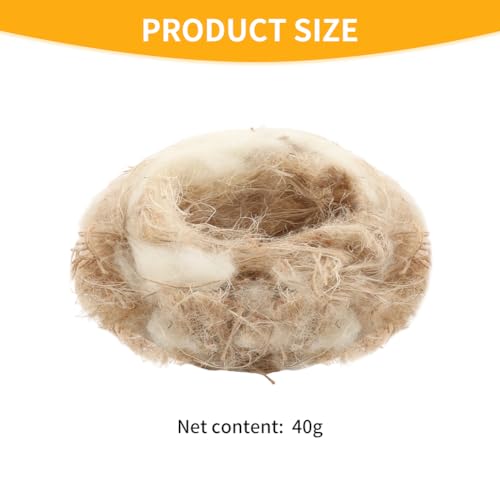 Image of Bibabala 40g /1.41oz Pack Bird Nesting Material, Mixing Natural Materials Breathable and Dry Building for Bird for Cage,Gardens,Tree Trunks