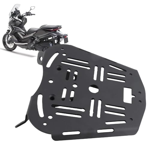 Plaque de base inférieure moto en acier carbone pour montage sécurisé de boîte arrière - 5