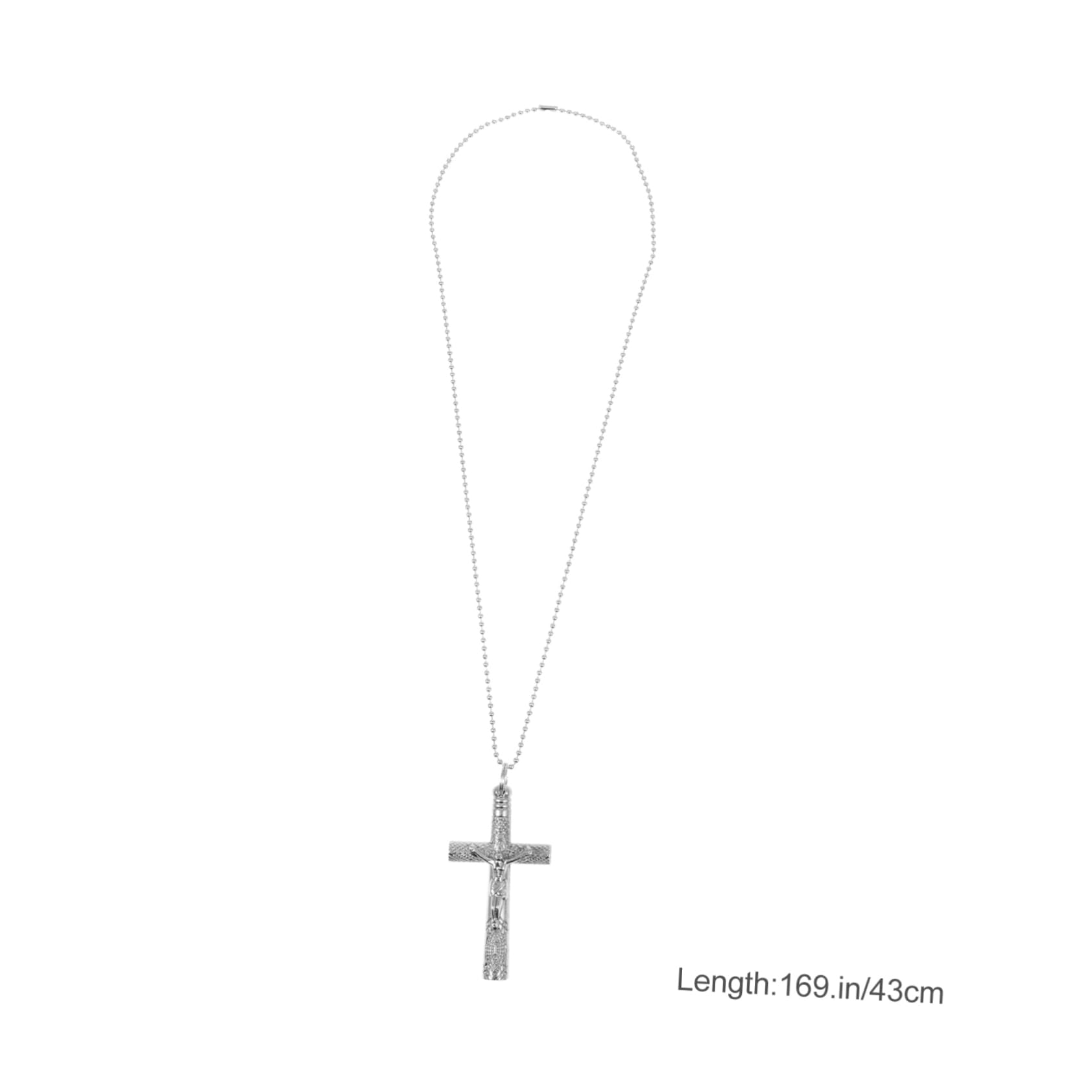 Yardwe 1Pc Stylish Drum Key Wrench Necklace Durable Silver Drum Tuning Tool for Percussion Adjustment Unique Drum Regulator Jewelry