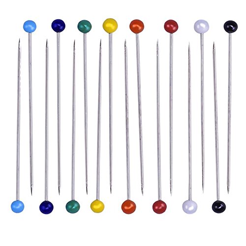 Lefv™ Quilting Pins Ball Head Sewing Pins,Pack Of 100,Black #TOP3