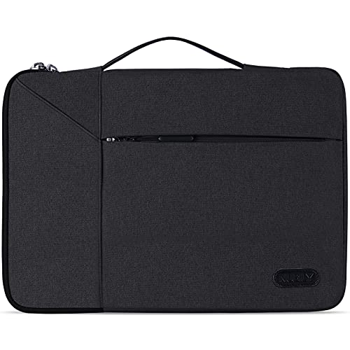 NUBILY 15.6 inch Laptop Sleeve Bag Case 15-15.6inch Waterproof Shock Resistant Portable Handle Laptop Bag Compatible with MacBook pro 16,MacBook Pro 15.4",15.6 inch HP/Samsung/Asus Notebook