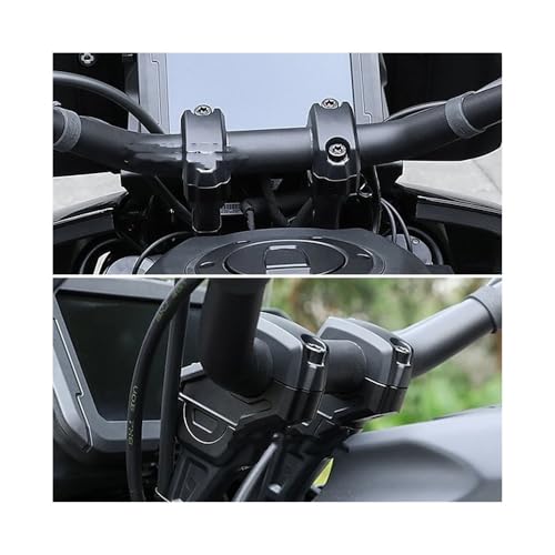 Adaptador extensor de altura manillar Pan America 1250 para viajes y rutas largas 4