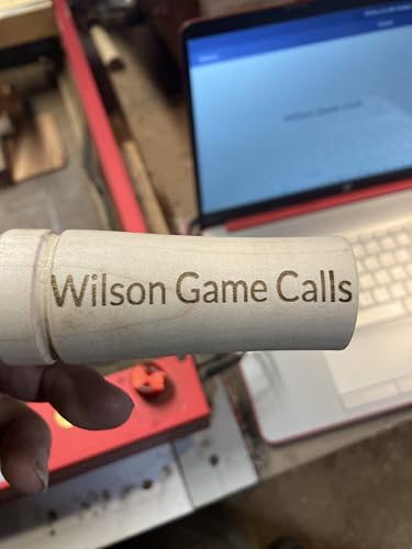 Wilson Game Calls Social Doe Grunt 6 in 1 Design, Wooden Game Call with Lanyard, Made in USA
