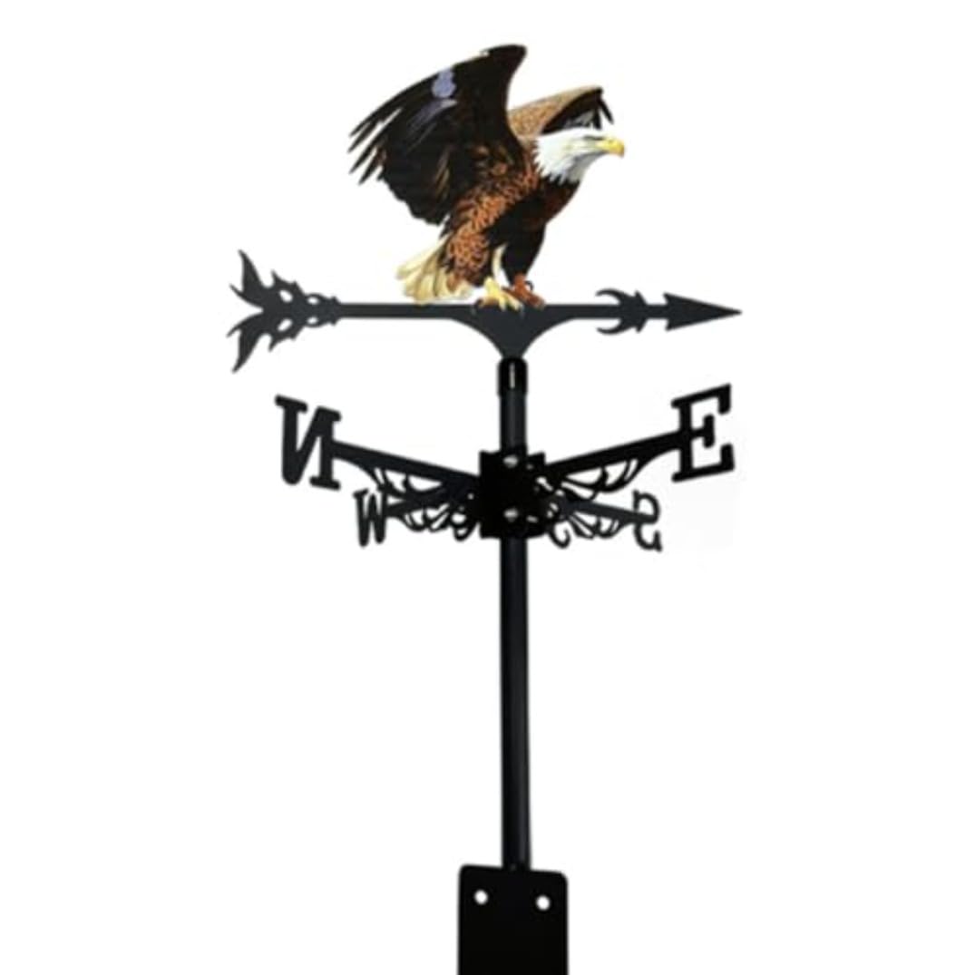 Amazon.com : Colorful Rooster Weather Vane Spinner Wind Direction